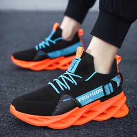 Mesh Blade Shoes Men Lace Up Cushion Running Shoes Super Light Sports Trainers Flying Male Breathable Hombre Tenis Homme Shoes (Color: 133, size: 45)