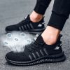 Fashion Men Sneakers Mesh Running Shoes Lac-up Mens Shoes Lightweight Vulcanize Shoes Walking Sneakers Zapatillas Hombre