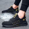 Fashion Men Sneakers Mesh Running Shoes Lac-up Mens Shoes Lightweight Vulcanize Shoes Walking Sneakers Zapatillas Hombre